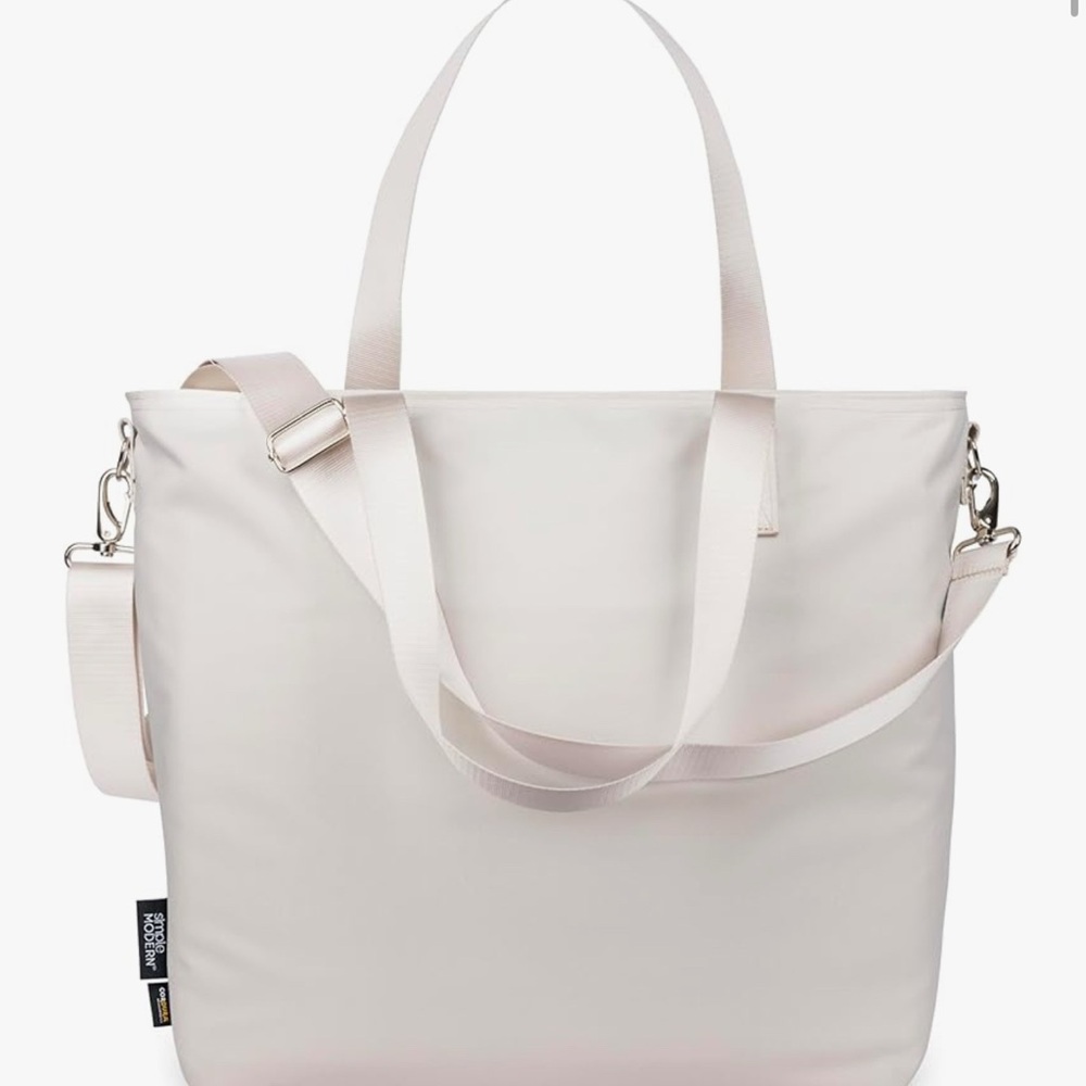 Simple Modern Harper Cream Tote Bag - Holds 40 oz Tumbler